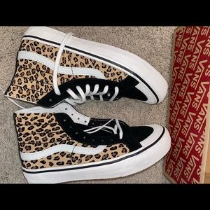 Vans High Tops Cheetah